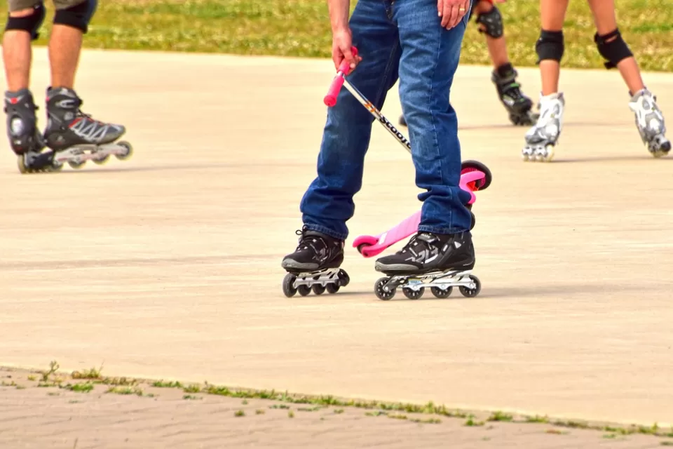 Kids playing outside